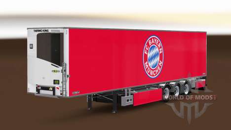 Auflieger Chereau FC Bayern München für Euro Truck Simulator 2