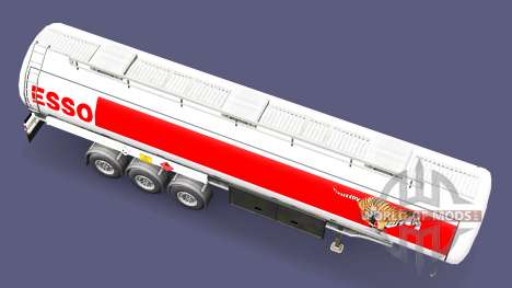 ESSO fuel-trailer für Euro Truck Simulator 2