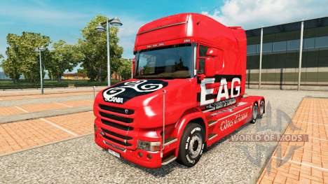 EAG peau pour camion Scania T pour Euro Truck Simulator 2