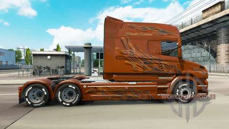 Scania T Longline [Black Amber] für Euro Truck Simulator 2
