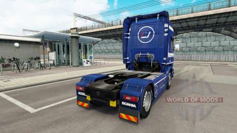 Mainfreight de la peau pour Scania camion pour Euro Truck Simulator 2