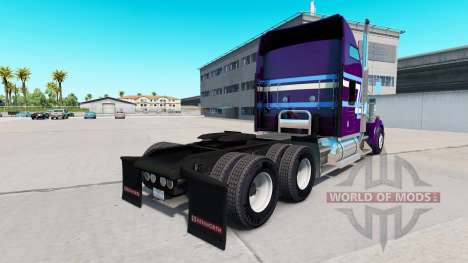 La peau Icône de Style sur le camion Kenworth W9 pour American Truck Simulator