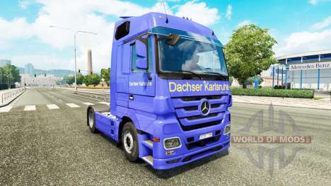 Skin Dachser Karlsruhe for tractor Mercedes-Benz für Euro Truck Simulator 2