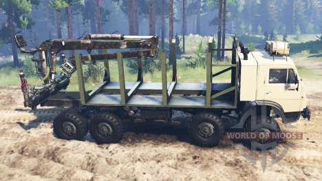 KamAZ-63501-996 Mustang pour Spin Tires