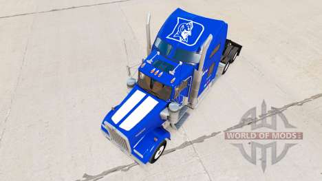 Скин Duke University Pride v1.02 на Kenworth für American Truck Simulator