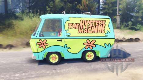 The Mystery Machine [Scooby-Doo] pour Spin Tires