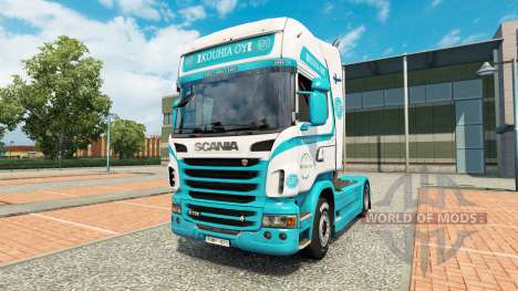 Kouhia Oy-skin für den Scania truck für Euro Truck Simulator 2