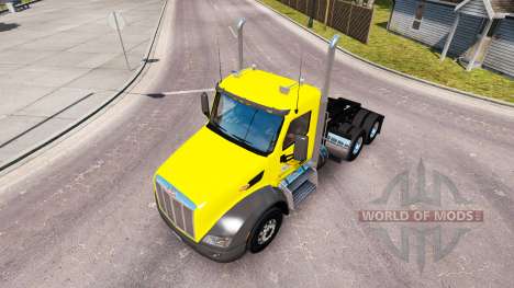 Haut-Sweet-Pete Day Cab auf die Peterbilt Zugmas für American Truck Simulator