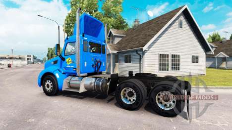 UShip de la peau pour le camion Peterbilt pour American Truck Simulator