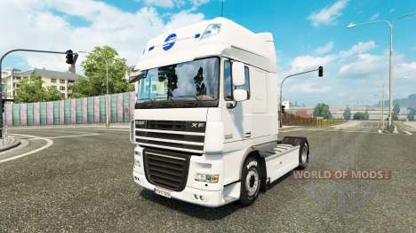 Schmidt Heilbronn skin for DAF truck pour Euro Truck Simulator 2