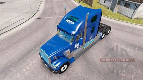 De la peau pour ABCO camion Freightliner Coronad pour American Truck Simulator