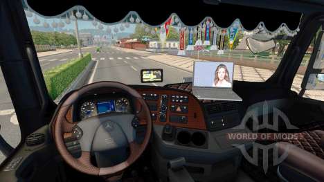 Tuning pour Mercedes-Benz Actros MP3 pour Euro Truck Simulator 2