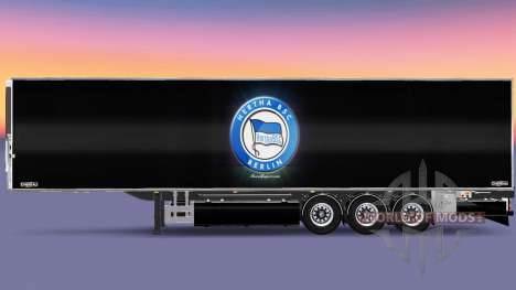 Auflieger Chereau Hertha BSC für Euro Truck Simulator 2