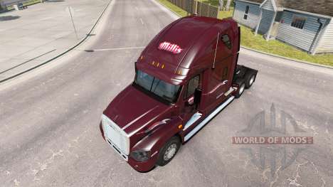 La peau Millis sur tracteur Freightliner Cascadi pour American Truck Simulator