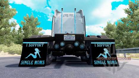 Garde-boue-je prendre en charge des Mamans v1.7 pour American Truck Simulator