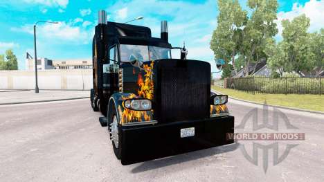 Ghost Rider la peau pour le camion Peterbilt 389 pour American Truck Simulator