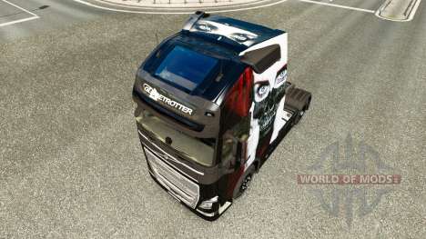 Valentina skin für Volvo-LKW für Euro Truck Simulator 2