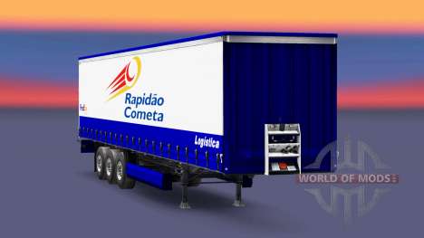Haut Rapidao Cometa auf den trailer für Euro Truck Simulator 2