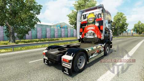 Airton Senna skin für Scania-LKW für Euro Truck Simulator 2