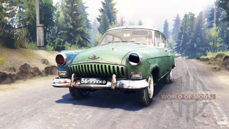 GAZ-21 Volga für Spin Tires