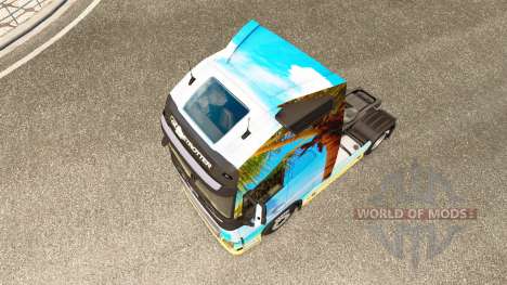 Natur skin für Volvo-LKW für Euro Truck Simulator 2