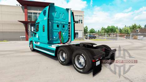 Haut-TUM auf Zugmaschine Freightliner Cascadia für American Truck Simulator