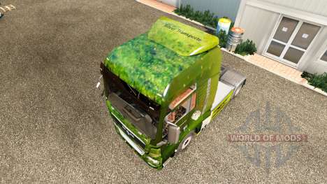 Skin Le Lait machts for the tractor ON pour Euro Truck Simulator 2
