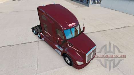 La Peau Millis Transfer Inc. sur le camion Kenwo pour American Truck Simulator