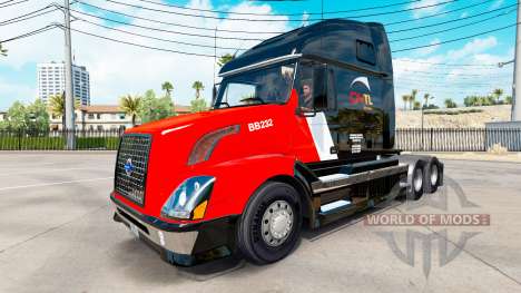 CNTL de la peau pour les camions Volvo VNL 670 pour American Truck Simulator