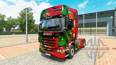 Haut Portugal Copa 2014 für Scania-LKW für Euro Truck Simulator 2