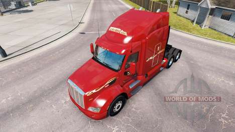 La peau Premier inc. le tracteur Peterbilt pour American Truck Simulator