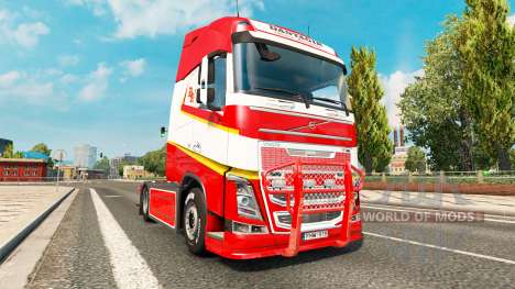 Tuning pour Volvo FH pour Euro Truck Simulator 2