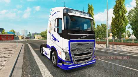 American Dream-skin für den Volvo truck für Euro Truck Simulator 2