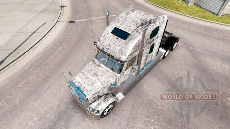 La peau Grunge Métal sur le camion Freightliner  pour American Truck Simulator