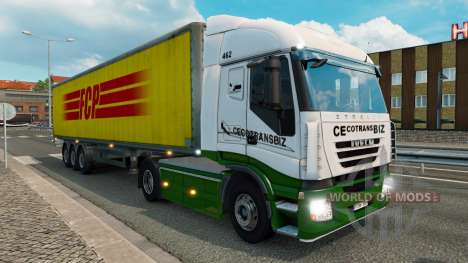 Peaux pour la circulation des camions v1.3.1 pour Euro Truck Simulator 2