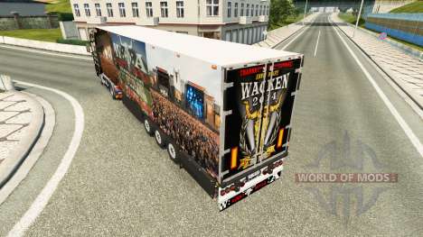Semi-Trailer Schmitz Cargobull 25 Jahre Wacken für Euro Truck Simulator 2