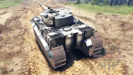 Panzerkampfwagen VI Tiger pour Spin Tires