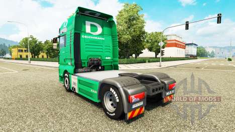 Skin Deichmann for tractor ON pour Euro Truck Simulator 2