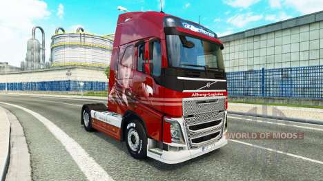 Haut Der Logistik bei Volvo trucks für Euro Truck Simulator 2
