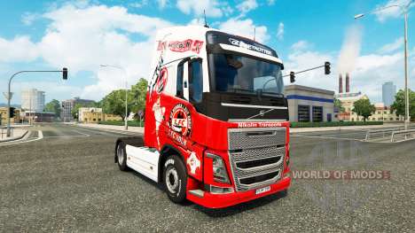 De la peau 1. FC Cologne chez Volvo trucks pour Euro Truck Simulator 2