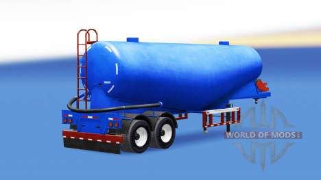 Blaue Farbe für Zement semi-trailer für American Truck Simulator