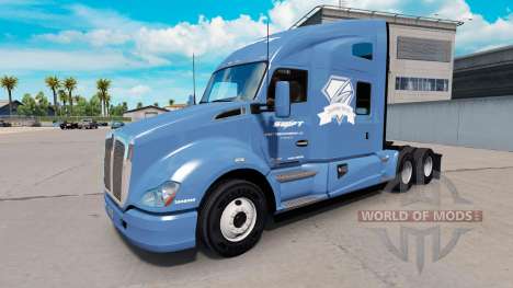 Haut Swift & Diamond-Treiber auf einem Kenworth- für American Truck Simulator