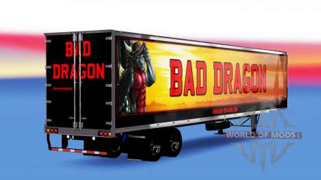 De tous les métaux semi-Bad Dragon pour American Truck Simulator