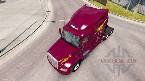 La Peau Premier Inc. le tracteur Peterbilt pour American Truck Simulator
