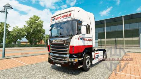Coopercarga Logistica de la peau pour Scania cam pour Euro Truck Simulator 2