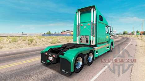 Abilene Express-skin für den Volvo truck VNL 670 für American Truck Simulator