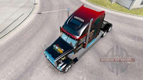 La peau Guns N Roses sur le camion Freightliner  pour American Truck Simulator