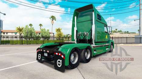 Скин ABF Freight System Inc. на Volvo VNL 670 pour American Truck Simulator