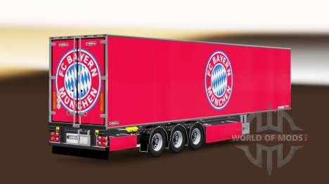 Semi-remorque Chereau FC Bayern Munchen pour Euro Truck Simulator 2
