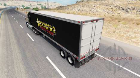 Haut Rockstar Energy für semi-refrigerated für American Truck Simulator